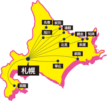 都市間高速バスネットワーク